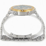 Buy Shop Versace Greca Logo Diver Quartz Green Dial Two Tone Steel Strap Watch for Men - VE8G00524 USA Online