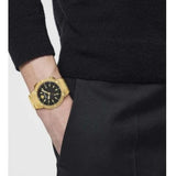 Buy Shop Versace Greca Logo Quartz Black Dial Gold Steel Strap Watch for Men - VE8G00624 USA Online