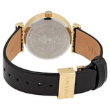 Buy Shop Versace Greca Meander Black Dial Black Leather Strap Watch for Women - VELW00420 USA Online