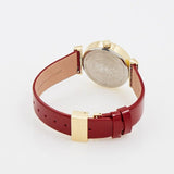 Buy Shop Versace Greca Meander Red Dial Red Leather Strap Watch for Women - VELW00320 USA Online