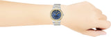 Buy Shop Versace Greca Quartz Blue Dial Silver Steel Strap Watch for Women - VEVH01120 USA Online