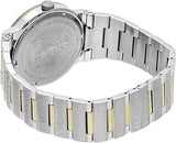 Buy Shop Versace Greca Quartz Blue Dial Silver Steel Strap Watch for Women - VEVH01120 USA Online