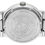 Buy Shop Versace Greca Quartz White Dial Two Tone Steel Strap Watch For Women - VEVH01020 USA Online