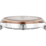 Buy Shop Versace Greca Quartz White Dial Two Tone Steel Strap Watch For Women - VEVH01020 USA Online