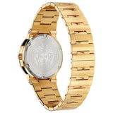 Buy Shop Versace Greca Silver Dial Gold Steel Strap Watch for Men - VEVI00520 USA Online