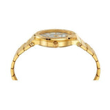 Buy Shop Versace Greca Silver Dial Gold Steel Strap Watch for Men - VEVI00520 USA Online