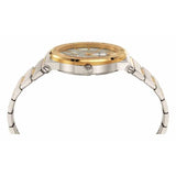 Buy Shop Versace Greca Silver Dial Two Tone Steel Strap Watch for Men - VEVI00320 USA Online