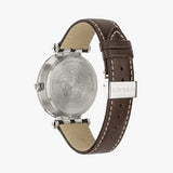 Buy Shop Versace Greca Sport Analog Blue Dial Brown Leather Strap Watch For Men - VEZ300121 USA Online