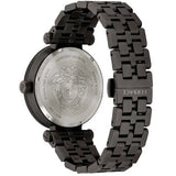Buy Shop Versace Greca Sport Quartz Black Dial Black Steel Strap Watch For Men - VEZ300621 USA Online