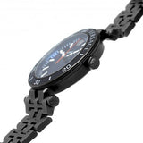 Buy Shop Versace Greca Sport Quartz Black Dial Black Steel Strap Watch For Men - VEZ300621 USA Online