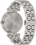 Buy Shop Versace Greca Sport Quartz Black Dial Silver Steel Strap Watch For Men - VEZ300321 USA Online