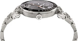 Buy Shop Versace Greca Sport Quartz Black Dial Silver Steel Strap Watch For Men - VEZ300321 USA Online