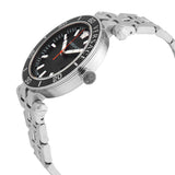 Buy Shop Versace Greca Sport Quartz Black Dial Silver Steel Strap Watch For Men - VEZ300321 USA Online