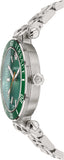 Buy Shop Versace Greca Sport Quartz Green Dial Silver Steel Strap Watch For Men - VEZ300421 USA Online