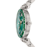 Buy Shop Versace Greca Sport Quartz Green Dial Silver Steel Strap Watch For Men - VEZ300421 USA Online