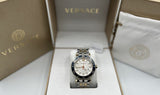 Buy Shop Versace Greca Sport Quartz White Dial Two Tone Steel Strap Watch For Men - VEZ300521 USA Online