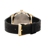 Buy Shop Versace Greca Time Quartz Black Dial Brown Leather Strap Watch For Men - VE3K00222 USA Online