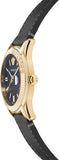Buy Shop Versace Greca Time Quartz Black Dial Brown Leather Strap Watch For Men - VE3K00222 USA Online