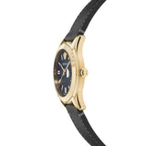 Buy Shop Versace Greca Time Quartz Black Dial Brown Leather Strap Watch For Men - VE3K00222 USA Online
