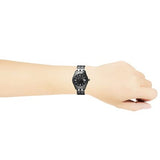 Buy Shop Versace Greca Time Quartz Black Dial Grey Steel Strap Watch for Men - VE3K00622 USA Online