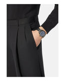 Buy Shop Versace Greca Time Quartz Black Dial Grey Steel Strap Watch for Men - VE3K00622 USA Online