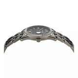 Buy Shop Versace Greca Time Quartz Black Dial Grey Steel Strap Watch for Men - VE3K00622 USA Online