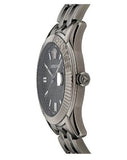Buy Shop Versace Greca Time Quartz Black Dial Grey Steel Strap Watch for Men - VE3K00622 USA Online