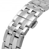 Buy Shop Versace Greca Time Quartz Black Dial Silver Steel Strap Watch For Men - VE3K00322 USA Online