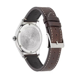 Buy Shop Versace Greca Time Quartz Blue Dial Brown Leather Strap Watch For Men - VE3K00122 USA Online