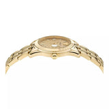 Buy Shop Versace Greca Time Quartz Gold Dial Gold Steel Strap Watch For Men - VE3K00522 USA Online