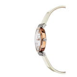 Buy Shop Versace Greca White Dial White Leather Strap Watch for Women - VELW00120 USA Online