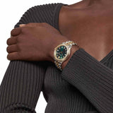 Buy Shop Versace Hellenium Green Dial Two Tone Steel Strap Watch for Men - VEVK00620 USA Online