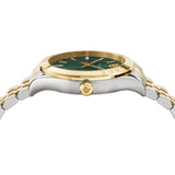 Buy Shop Versace Hellenium Green Dial Two Tone Steel Strap Watch for Men - VEVK00620 USA Online