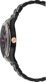 Buy Shop Versace Hellenyium Analog Black Dial Black Steel Strap Watch For Men - VEVK00320 USA Online