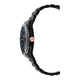 Buy Shop Versace Hellenyium Analog Black Dial Black Steel Strap Watch For Men - VEVK00320 USA Online