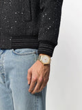 Buy Shop Versace Hellenyium Analog White Dial Gold Steel Strap Watch for Men - VEVK00720 USA Online