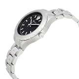 Buy Shop Versace Hellenyium Black Dial Silver Steel Strap Watch for Women - V12020015 USA Online