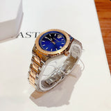 Buy Shop Versace Hellenyium Blue Dial Two Tone Steel Strap Watch for Women - V12060017 USA Online