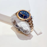 Buy Shop Versace Hellenyium Blue Dial Two Tone Steel Strap Watch for Women - V12060017 USA Online