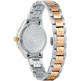 Buy Shop Versace Hellenyium Blue Dial Two Tone Steel Strap Watch for Women - V12060017 USA Online