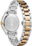 Buy Shop Versace Hellenyium GMT Blue Dial Two Tone Steel Strap Watch for Men - V11060017 USA Online