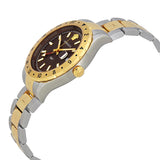 Buy Shop Versace Hellenyium GMT Blue Dial Two Tone Steel Strap Watch for Men - V11060017 USA Online