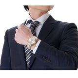Buy Shop Versace Hellenyium GMT Silver Dial Two Tone Steel Strap Watch for Men - V11030015 USA Online
