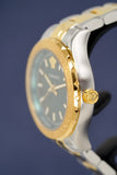 Buy Shop Versace Hellenyium Green Dial Two Tone Steel Strap Watch for Women - V12050015 USA Online