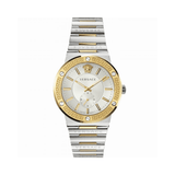 Buy Shop Versace Hellenyium Green Dial Two Tone Steel Strap Watch for Women - VEVH00620 USA Online