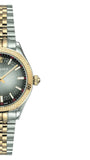 Buy Shop Versace Hellenyium Grey Dial Two Tone Steel Strap Watch for Women - VEHU00520 USA Online