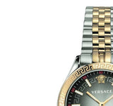 Buy Shop Versace Hellenyium Grey Dial Two Tone Steel Strap Watch for Women - VEHU00520 USA Online