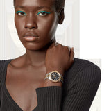 Buy Shop Versace Hellenyium Grey Dial Two Tone Steel Strap Watch for Women - VEHU00520 USA Online