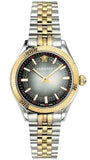 Buy Shop Versace Hellenyium Grey Dial Two Tone Steel Strap Watch for Women - VEHU00520 USA Online