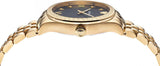 Buy Shop Versace Hellenyium Quartz Black Dial Gold Steel Strap Watch for Women - VE2S00622 USA Online